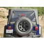 Rampage 04-06 Jeep Wrangler(TJ) Unlimited OEM Replacement Soft Upper Doors - Black Denim