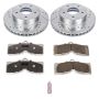 PowerStop K2598-26 Z26 Street Performance Ceramic Brake Pad and Drilled & Slotted Rotor Kit