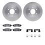 Dynamic Friction 6412-67004 Rotor Kit