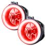 Oracle Lighting 1253-003 LED Waterproof Fog Halo Kit, Red