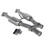 BBK Performance Parts 1509 1979-1993 MUSTANG 5.0 2.5 SHORT MID H PIPE W/CONVERTERS