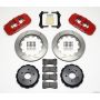 Wilwood 140-11119-R AERO4 Rear Kit 14.00in Red 97-04 Corvette C5/Z06 05-13 C6