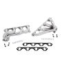 BBK Performance Parts 35110 1987-1995 FORD F150 351W 1-5/8 SHORTY EXHAUST HEADERS (POLISHED SILVER CERAMIC)