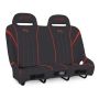 PRP Seats A60-237 PRP Polaris RZR GT/S.E. Suspension Bench- Black/Red