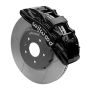 Wilwood 140-15722 14-19 Chevrolet Corvette SX6R Front Brake Kit 14in SRP Slotted/Drilled Black - w/ Lines