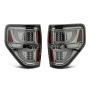 Raxiom 09-14 Ford F-150 G2 LED Tail Lights- Chrome Housing (Smoked Lens) (Styleside)