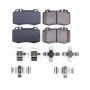 PowerStop 17-847 PowerStop - Z17 Low-Dust Ceramic Brake Pads with Hardware
