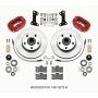 Wilwood 140-15272-R Forged Dynalite-M Front Kit 11.00in 1 PC Rotor&Hub Red 67-69 Camaro 64-72 Nova Chevelle