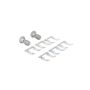 Goodridge 92-95 Honda Civic All Models w/ Rear Drum / 93-00 Del Sol Rear Drum SS Brake Lines