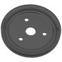 TRANS-DAPT TRA8602 SBC SWP Crankshaft Pulley 1 Groove Black