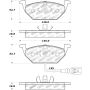 Stoptech 308.07681 Street Touring Brake Pads