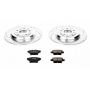 PowerStop K4600 Z23 Daily Driver Carbon-Fiber Ceramic Brake Pad and Drilled & Slotted Rotor Kit