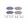 PowerStop 17-831 PowerStop - Z17 Low-Dust Ceramic Brake Pads with Hardware