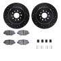 Dynamic Friction 8512-54195 Rotor Kit
