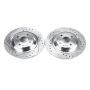 PowerStop JBR951XPR PowerStop Evolution Performance Drilled, Slotted & Plated Brake Rotor Pair