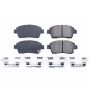 PowerStop 17-822 PowerStop - Z17 Low-Dust Ceramic Brake Pads with Hardware