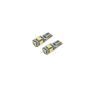 Oracle Lighting 4801-004 T10 5 LED 3 Chip SMD Bulbs, Green, Pair