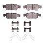 Dynamic Friction 1115-1287-01 Brake Pad Kt