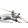 AWE Tuning 3010-32032 BMW F3X 340i Touring Edition Axle-Back Exhaust - Chrome Silver Tips (90mm)