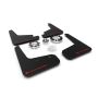 Rally Armor MF72-UR-BLK/RD Black Mud Flap/Red Logo