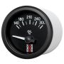 AutoMeter ST3210 Stack 52mm 140-300 Deg F 1/8in NPTF Electric Oil Temp Gauge - Black