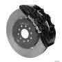 Wilwood 140-15311 SX6R Front Brake Kit 15in GT Slotted Black 05-13 Chevy Corvette