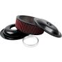 ALLSTAR PERFORMANCE ALL25921 LW 14in A/C Kit Black 3in Washable Element