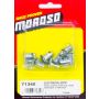 MOROSO MOR71340 Steel Quick Fasteners- Oval Head-5/16in x .400i
