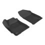 3D MAXpider 2007-2012 Nissan Altima Coupe/Sedan Kagu 1st Row Floormat - Gray