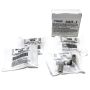 SCHRADER VALVES 25078-4 Angled Silver Aluminum Valve Assembly for Schrader 90 Degree EZ-sensor - 4 Pk