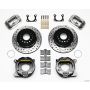 Wilwood 140-7139-DP Forged Dynalite P/S P-B Kit Drilled Polished Big Ford 2.36in Offset