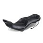 Mustang Motorcycle 79723 Mustang 08-17 Victory Vision Standard Touring 1PC Seat w/Driver Backrest - Black
