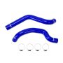 Mishimoto MMHOSE-WR6-07BL 07-11 Jeep Wrangler 6cyl Blue Silicone Hose Kit