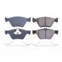 PowerStop 17-740 PowerStop - Z17 Low-Dust Ceramic Brake Pads with Hardware