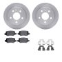 Dynamic Friction 6512-63437 Rotor Kit