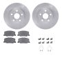 Dynamic Friction 6512-76281 Rotor Kit