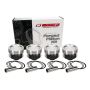 Wiseco K610M83 Piston Set, Volkswagen, ABA, 83.00 mm Bore, European, Set of 4