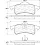 Stoptech 308.07910 Street Brake Pads