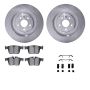 Dynamic Friction 6612-27223 Rotor Kit