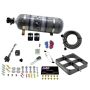 Nitrous Express 63980-12 SINGLE ENTRY CROSSBAR 8500 BASED THROTTLE BODY W/ 12 LB COMPOSITE BOTTLE