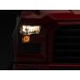Raxiom T551346 15-17 Ford F-150 Axial OEM Style Rep Headlights- Chrome Housing- Smoked Lens