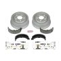 PowerStop KOE15300DK Power Stop 92-01 Jeep Cherokee Rear Autospecialty Drum Kit