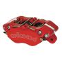 Wilwood 120-9693-RD Caliper-Dynapro 5.25in Mount - Red 1.75in Pistons .81in Disc