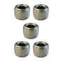 Torque Solution Stainless Steel 1/8 in NPT Plug: Universal 5 Pack