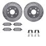 Dynamic Friction 7612-67010 Rotor Kit