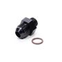 FRAGOLA FRG495102-BL #8 x 9/16-18 (#6) Radius O-Ring Fitting Black