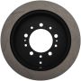 Stoptech 126.44157SR Power Slot 08-09 Lexus LX450/470/570 / 07-09 Toyota Tundra Slotted Right Rear Rotor