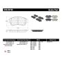 Stoptech 309.04760 Performance Brake Pads