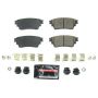 PowerStop Z23-2135 PowerStop - Z23 Daily Driver Carbon-Fiber Ceramic Brake Pads with Hardware Kit
