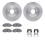 Dynamic Friction 6612-59019 Rotor Kit
